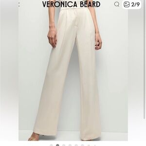 Veronica Beard Off-White Trousers